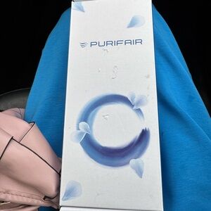 Purifair Air Purifier in pink sliver black